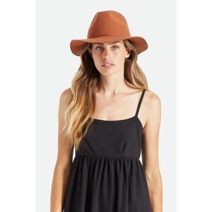 ✨BRIXTON WESLEY PACKABLE BROWN FEDORA✨